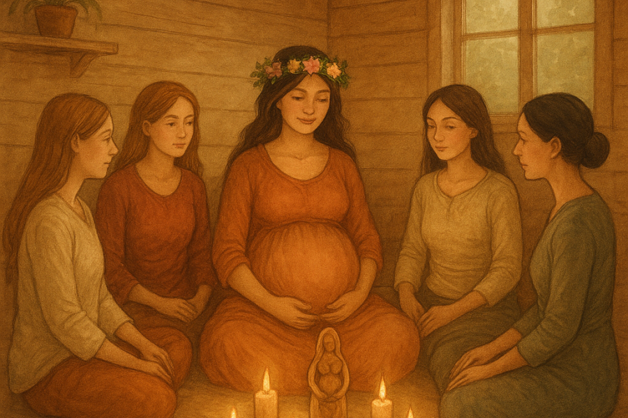 Mother’s Blessing Zeremonie – Zeit für Kraft und Liebe